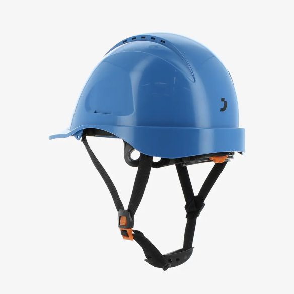 Safety Jogger AJUSCO CHINSTRAP suojakypärä, sininen takaa