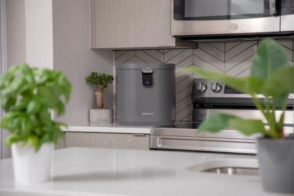 FoodCycler Eco 5 ruokajätteen kierrätyskone (musta)