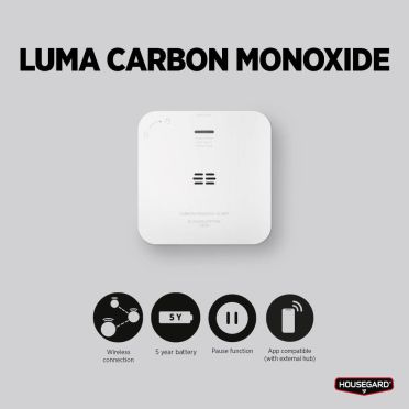 Housegard Luma CA150 langaton häkävaroitin, 5 vuoden paristo
