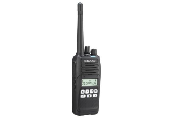 Kenwood NX-1300DE2 UHF DMR radiopuhelin näytöllä