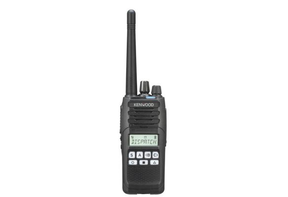 Kenwood NX-1300DE2 UHF DMR radiopuhelin näytöllä