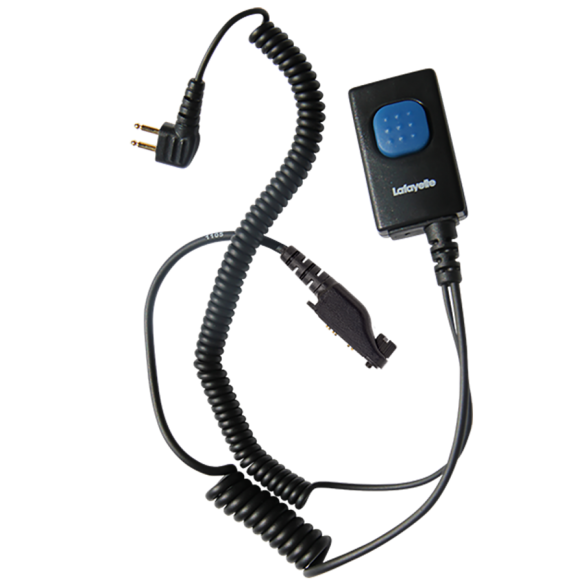 Lafayette miniheadset kuulonsuojaimeen 2-pin liittimellä (2033) Kenzo VHF -puhelimeen