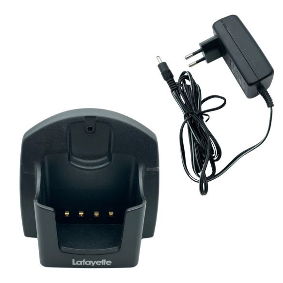 Lafayette Jahti 4 (Micro 4) pöytälatauslaite + muuntaja Li-Ion akuille (4255)