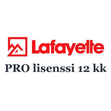 Lafayette Pro lisenssikoodi 12kk