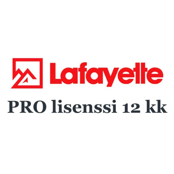 Lafayette Pro lisenssikoodi 12kk