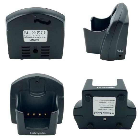 Lafayette Jahti 4 (Micro 4) pöytälatauslaite + muuntaja Li-Ion akuille (4255)