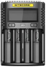 Nitecore UMS4 laturi Li-Ion, LiFePO4 ja NiMH akuille