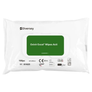 Oxivir Excel Wipes Acti desinfiointipyyhe (100 kpl)