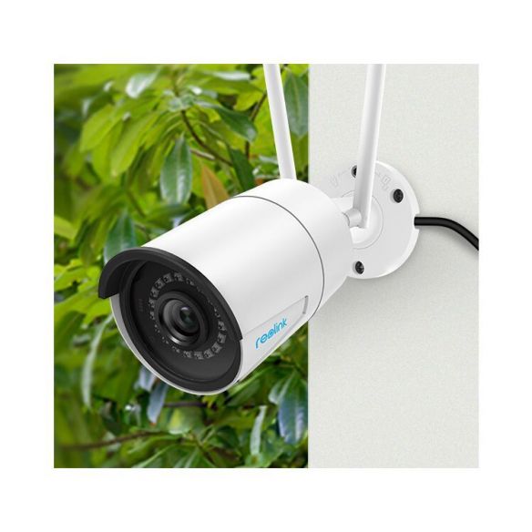 Reolink RLC-410W(AI) 4MP bullet WiFi kamera ulkokäyttöön (valkoinen) + 64GB muistikortti