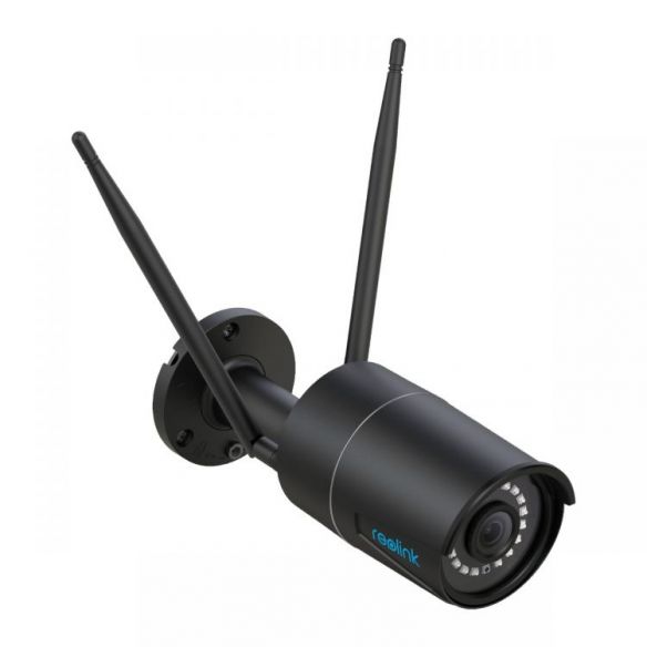 Reolink RLC-410W(AI) 4MP bullet WiFi kamera ulkokäyttöön (musta) + 64GB muistikortti