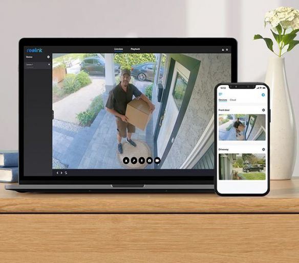 Reolink Argus Series B420 3MP akkukäyttöinen WiFi kamera ulkokäyttöön (Argus PT Lite) + 64GB muistikortti