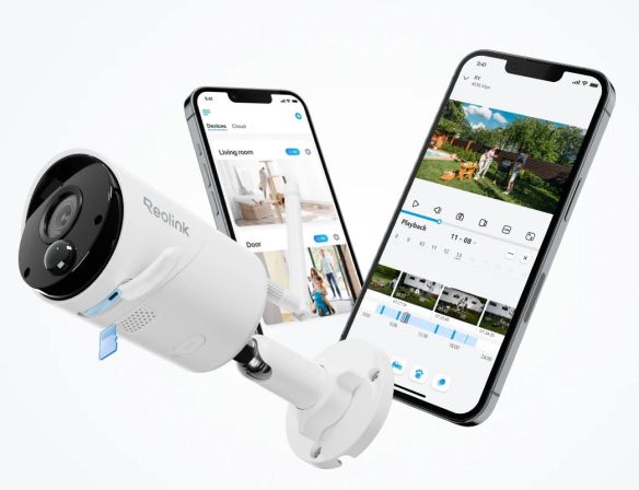 Reolink Argus Eco 3MP USB-C AI valvontakamera & reolink App