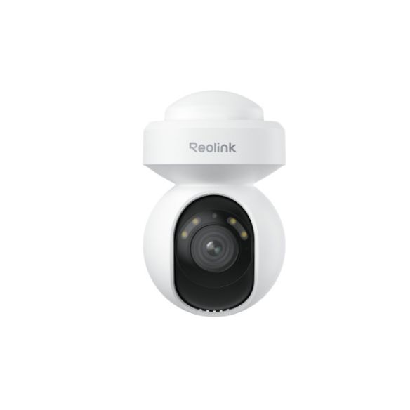 Reolink E1 Outdoor 5MP PTZ AI WiFi kamera LED-kohdevaloilla (valkoinen)