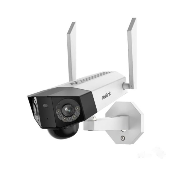 Reolink Duo 2 4G LTE akkukäyttöinen 8MP AI valvontakamera LED-kohdevaloilla (G750)