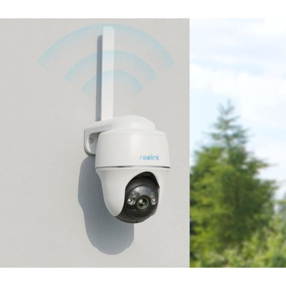 Reolink Go PT Plus 5MP (Series G430) 4G akkukäyttöinen valvontakamera seinäkiinnitys