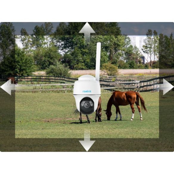 Reolink Go PT Plus 5MP (Series G430) 4G akkukäyttöinen valvontakamera PTZ