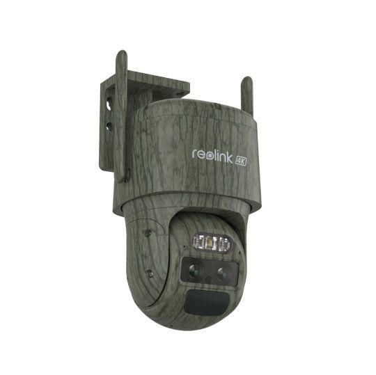 Reolink TrackMix G770 Camo+SIM akkukäyttöinen 4MP PTZ AI kamera (TrackMix LTE camo) + 64GB muistikortti