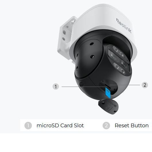 Reolink TrackMix WiFi 8MP PTZ Auto Tracking AI valvontakamera (W760)