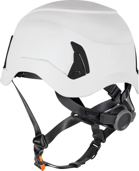 KASK Primero suojakypärä, valkoinen sivulta takaa