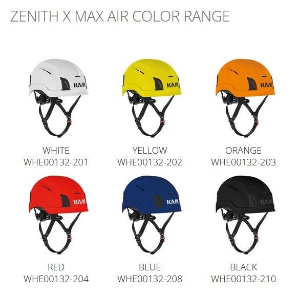 KASK Zenith X MAX Air suojakypärä tuuletusaukoilla, suuri (60-66cm), valkoinen