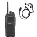 Kenwood ProTalk TK-3701D radiopuhelin + kuulokemikrofoni nappi 