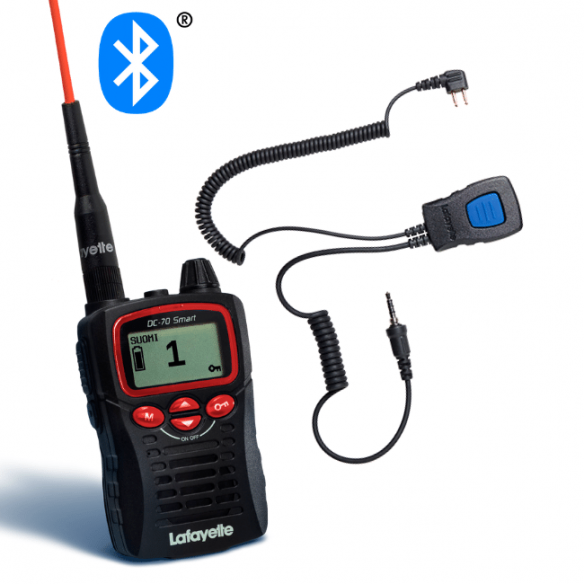 Lafayette Smart BT Bluetooth VHF + miniheadset 6123 