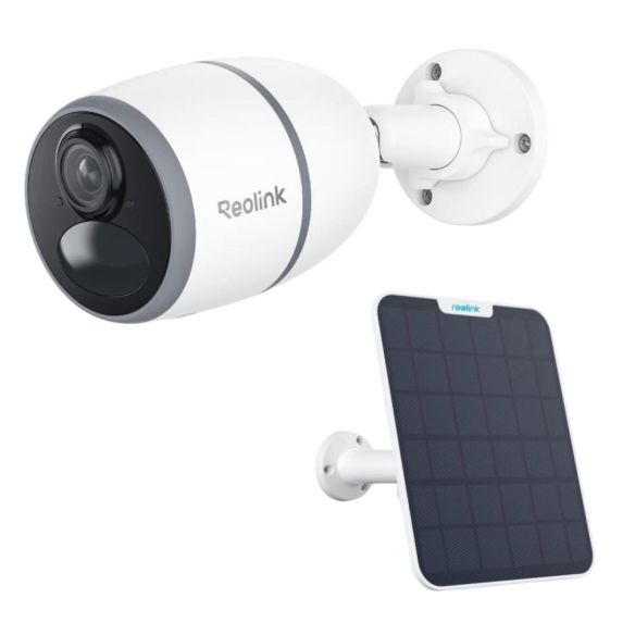 Reolink Go Plus 4G valvontakamera + aurinkopaneeli valkoinen 